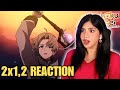 RUDY FLEXING HIS MAGIC NOW 🤩 | Mushoku Tensei Season 2 Episode 1 and 2 Reaction