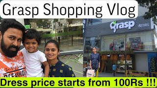 Grasp Shopping Vlog/Grasp coimbatore shopping haul/Summer Collection Sale Starting at ₹100 screenshot 5
