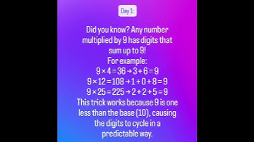 The Magic of 9’s Multiples! ✨ | Math Trick