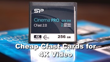 Cheap 256GB Cfast 2.0 Card for 4K Video