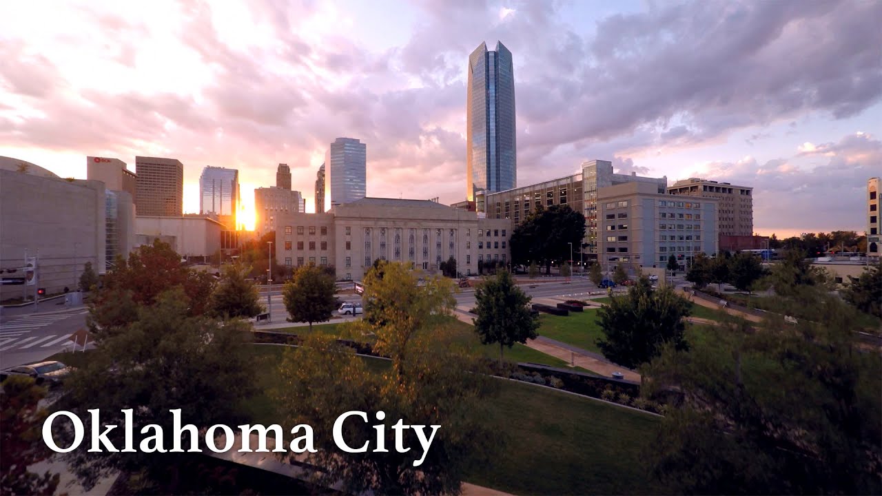 Oklahoma City by Drone in 4K - YouTube