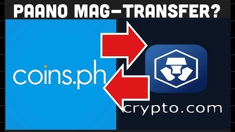 COINS.PH to CRYPTO.COM | Paano mag-transfer ng Crypto Currency? | PHILIPPINES