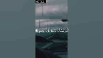 🔸{سورة التكاثر} - القارئ ادريس أبكر 🔸