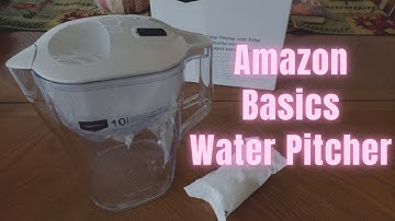 Amazon Basics Water Pitcher Review