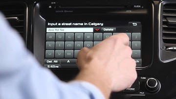 Setting Up Kia Navigation System