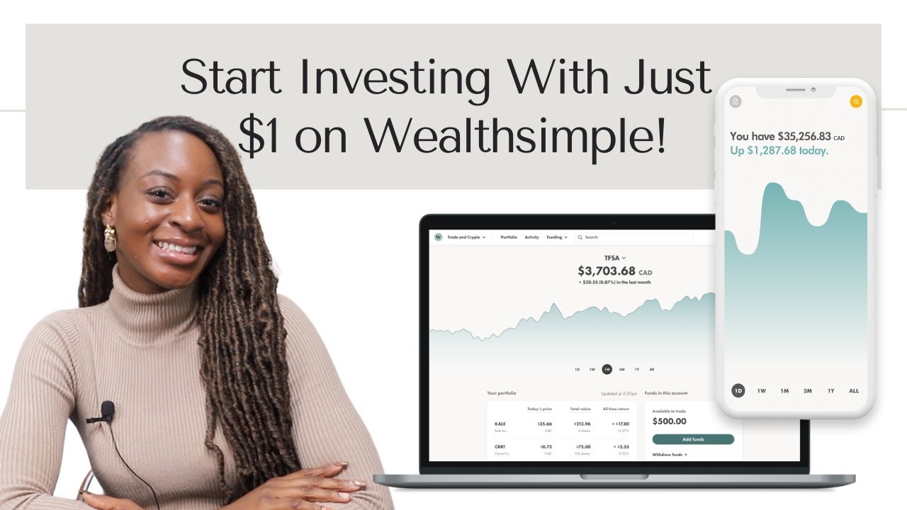 WATCH ME INVEST! How to Buy Stocks & Fractional Shares Wealthsimple