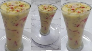 Custard Milk Shake/doodh ka sharbat/ Muharram ka sharbat/Ramadan  Special/ English