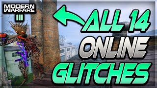 ALL *14* WORKING MULTIPLAYER GLITCHES MWIII -Top Of Map/Jumps/Spots (CALL OF DUTY MW3 2023 GLITCHES)