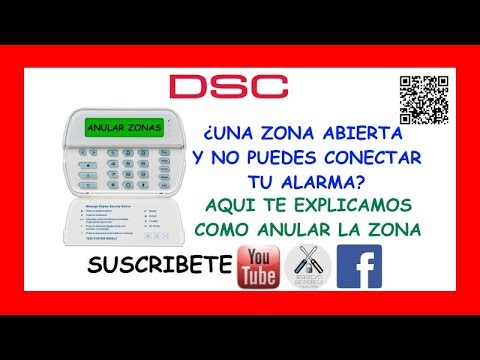 Video: ¿Cómo anulo permanentemente una zona en una alarma DSC?