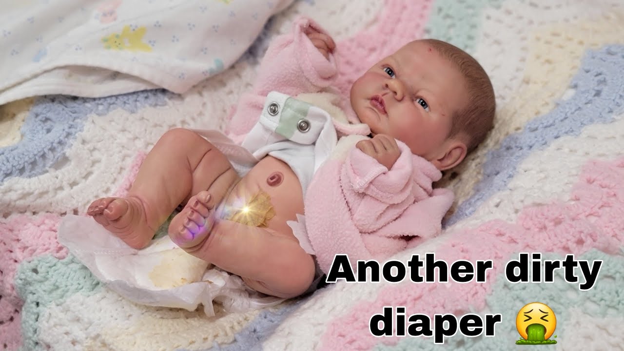 Morning Routine For Preemie Baby Changing & Feeding Reborn Baby Doll