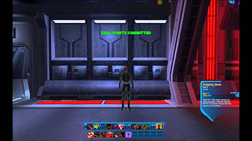 Demonstration of swtor respec macro using autohotkey