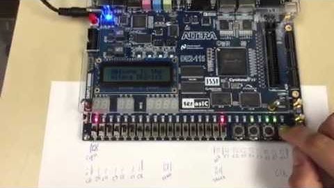 Lab 4 RLE Chip ~ VHDL and FPGA