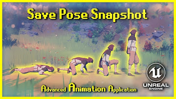 Save Pose Snapshot | Adv. Anim Application [UE4/UE5]