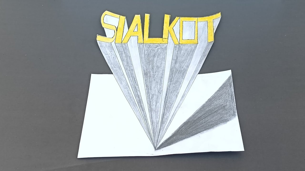 Sialkot Logo 3D design 👌 😍 ♥️ Bawa g Sialkot