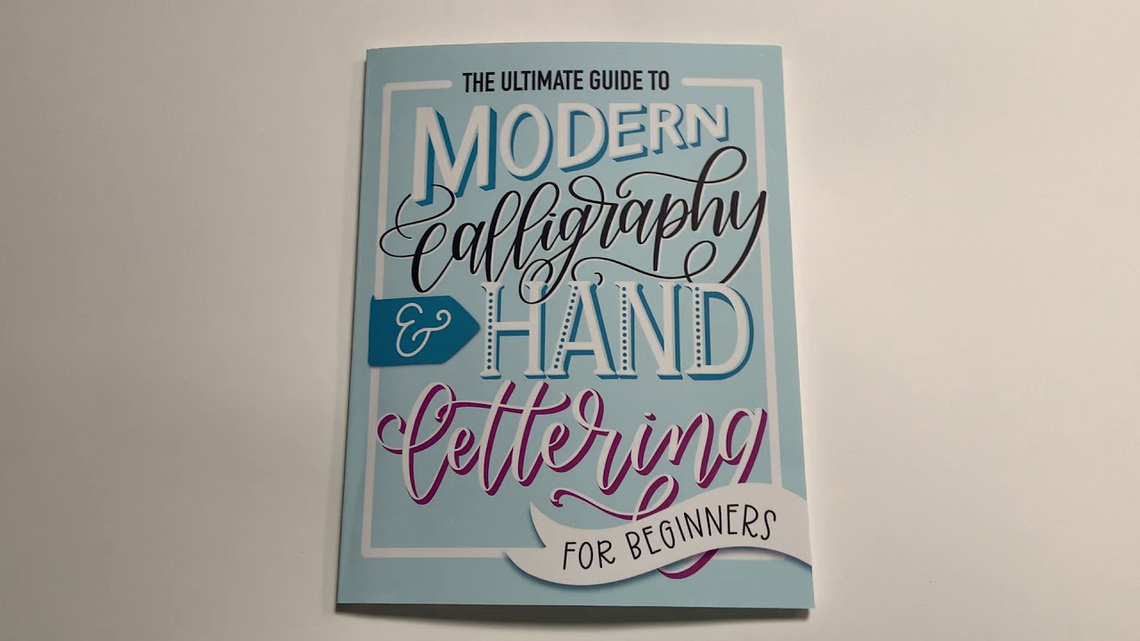 My calligraphy practice book!