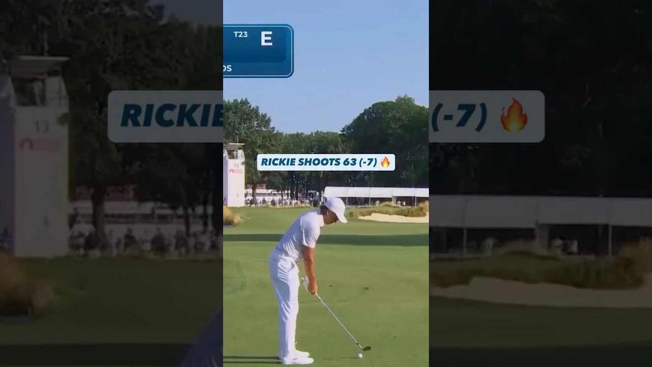 Rickie Fowler is T-2 after a dialed first day in the Motor City 🔥👀