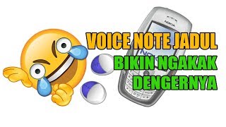 Voice Note Lucu Jadul, Ringtone SMS Jadul Tahun 1990-2000an - Part 1