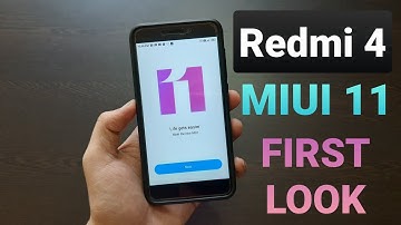 Redmi 4 - MIUI 11 First Look | MIUI 11 Stable ROM Update for Redmi 4 - New Changes and First Look !
