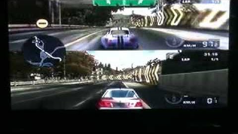 NFSMW 2 Player Free Roam Glitch (PS2)