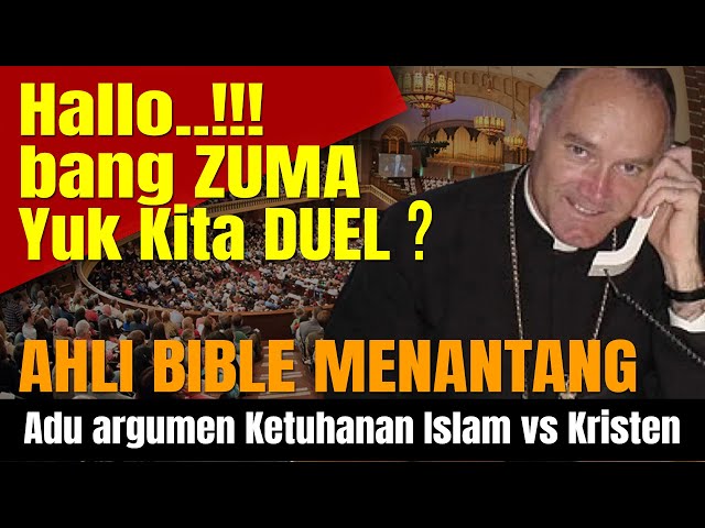 SOK JAGO..!! PENDETA AHLI BIBLE MENANTANG UST ZUMA DIDEPAN RIBUAN JEMAAT GEREJA class=