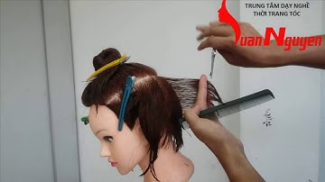 Hướng dẫn cắt tóc ngắn ( TomBoy) - Đào tạo cắt Tóc ( Bài 1 ) LUANNGUYEN