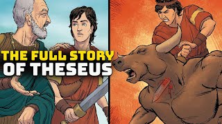The Full Story of Theseus  Greek Mythology Stories in Comics  See U in History / Mythology