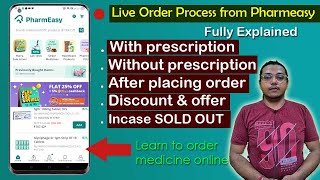 How to order medicine from pharmeasy ? pharmeasy se order kaise kare ? ◘ Live Order screenshot 3