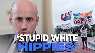 Stephen Miller BLASTS ‘Stupid White Hippies’ Protesting Trump's Federal DC Crackdown | TRENDING