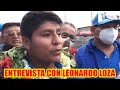 LEONARDO LOZA HEMOS RECUPERADO LA DEMOCRACIA AHORA NOS TOCA RECUPERAR LA ECONOMÍA DEL PAÍS...