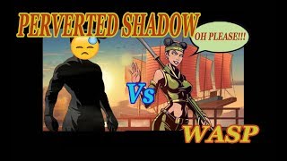 Perverted Shadow Vs Wasp | Shadow Fight 2 Trolls