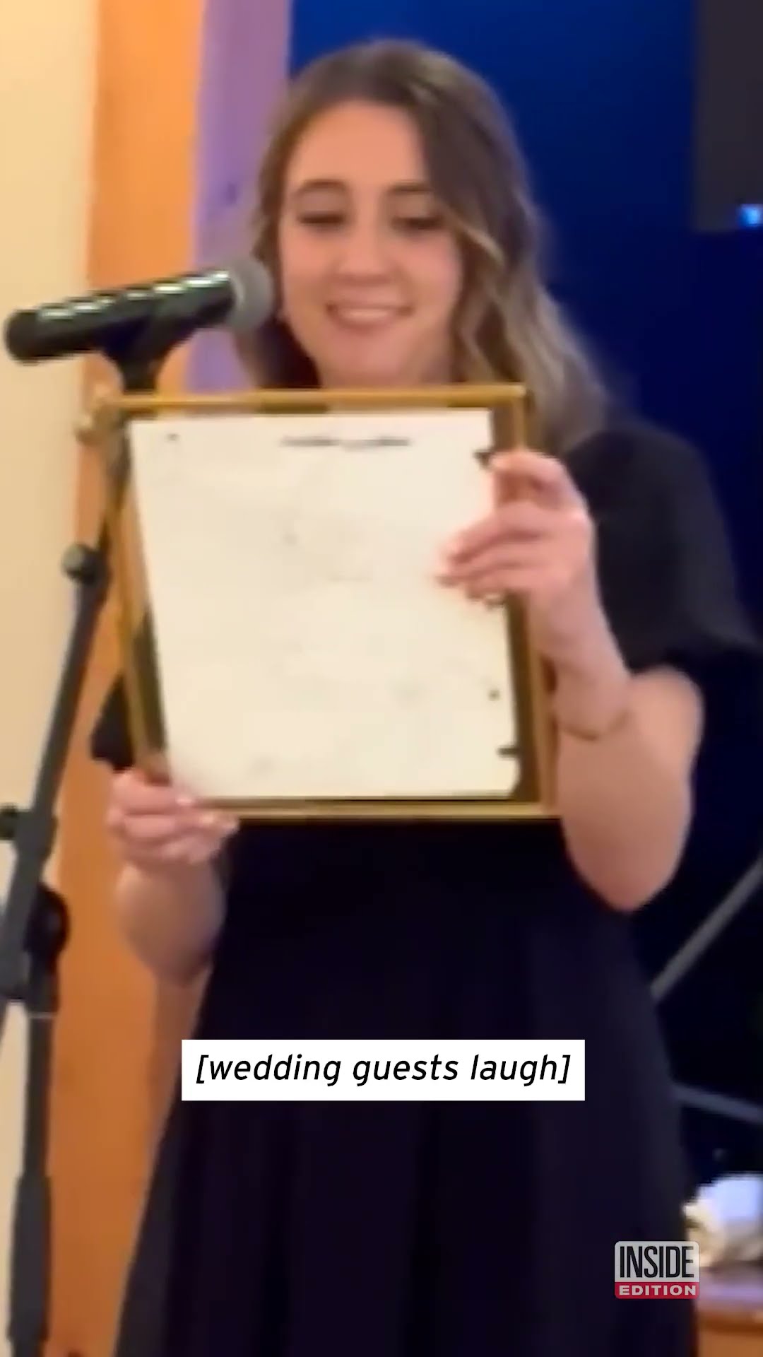 Groom's Sister Reads Proposal Plan He Wrote as a 9 Year Old #shorts