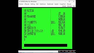 MSXPLAYer 【40分】ファイル操作、MSX-DOS2で％はおすすめしない、おまけ【後半】1.5倍速 40分