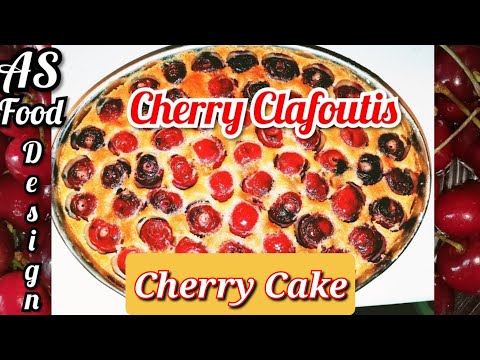cherry-cake-recipe-/செர்ரி-cake-|-recette-clafoutis-aux-cerises