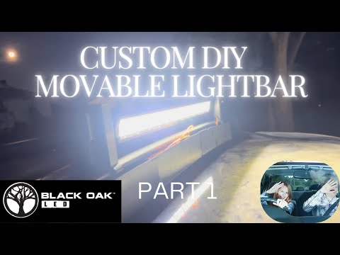 Custom DIY Light Bar Build w/ Servo Mount PART 1 | Car Installations and Projects @blackoakled5078