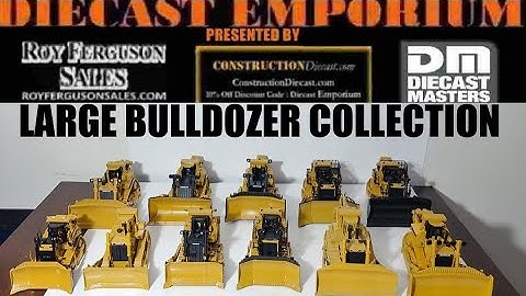 1:50 Scale Diecast Model Large Bulldozer Collection (D9-D11)