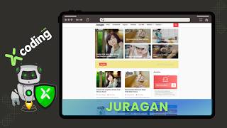 Juragan Blogger Template screenshot 1