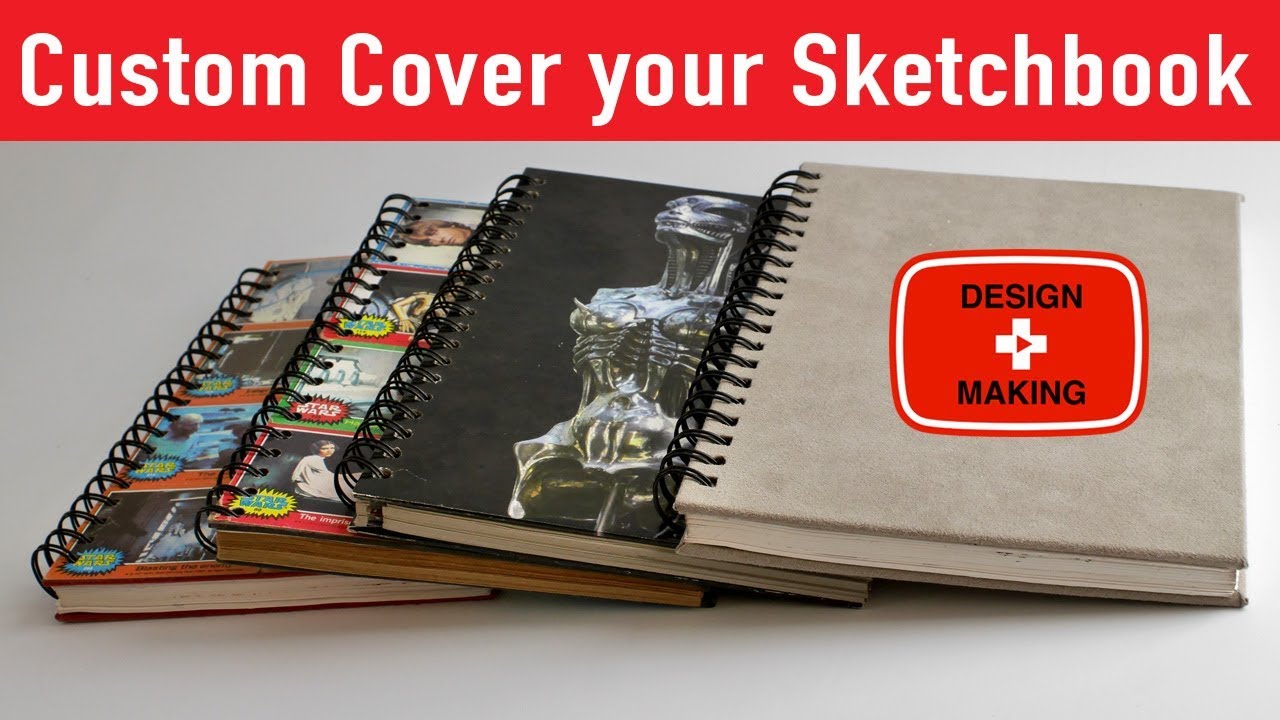 How To Design Your Custom Sketchbook