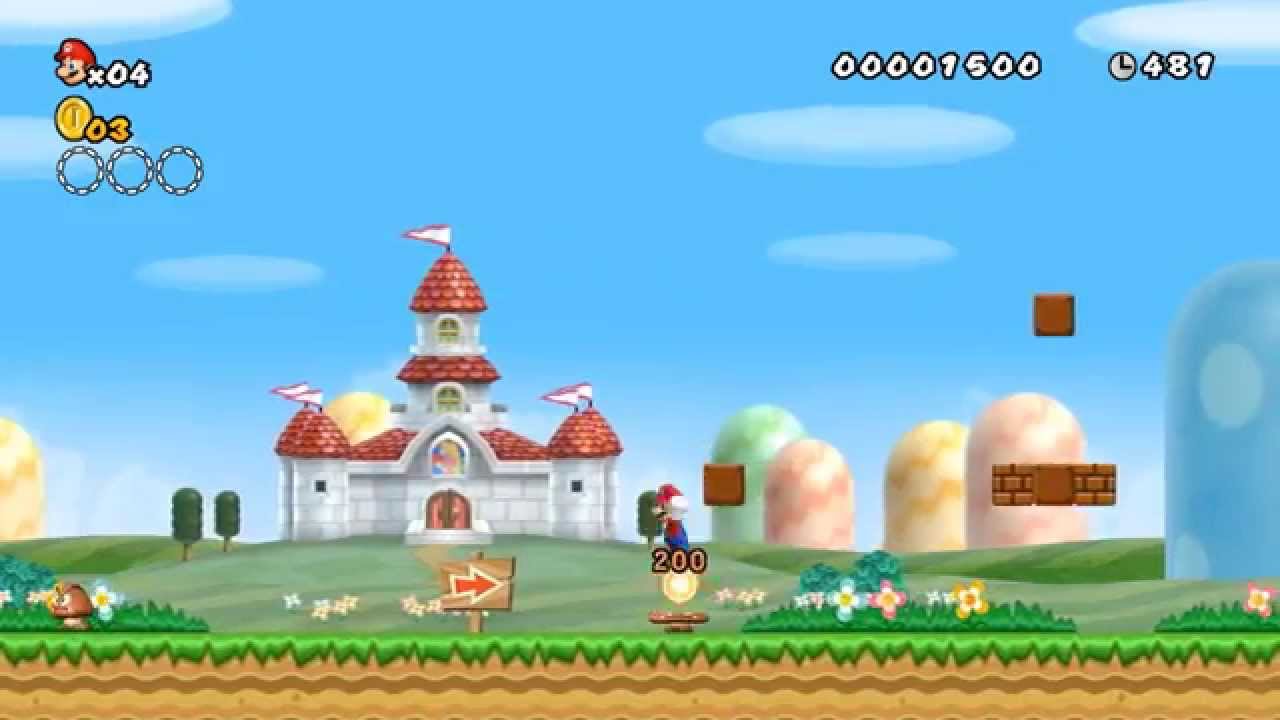 New Super Mario Gameplay | - YouTube