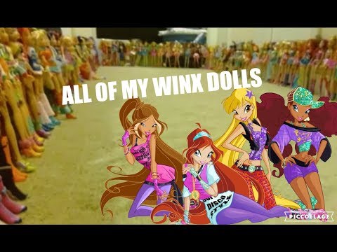 ALL OF MY WINX CLUB DOLLS!! WINX COLLECTION UPDATE (OVER 200 DOLLS!)