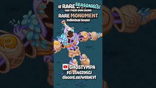 If RARE MONCULUS had their OWN SOUND (Wublin Island) [My Singing Monsters] #shorts #animation