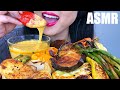 ASMR CHEESY ROASTED VEGGIES *NO TALKING* (EATING SOUNDS) | ASMR Phan