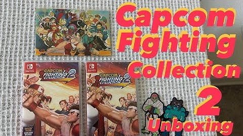Capcom Fighting Collection 2 Unboxing