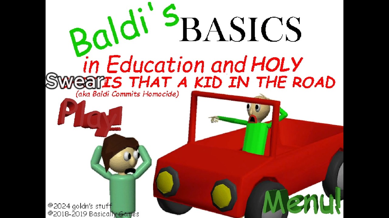 Baldi Commits Homocide - Gameplay