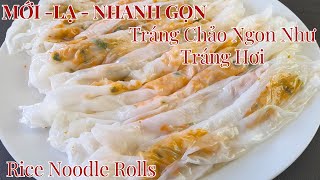 No steam| Looking for a New Steamed Rice Rolls (Cheung Fun )Recipe ? Simple & Easy Recipe