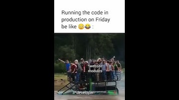 Deployment on Fridays! #funny #shorts