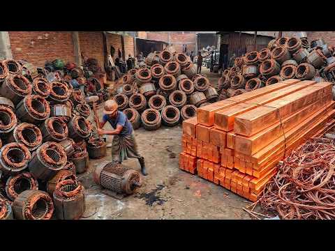 Top 5 Most Unbelievable Copper Scrap To Powerful Manufacturing & Mass Production Process Videos