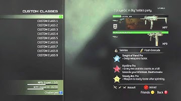 MW3 Custom Classes #3: Best Slayer Class