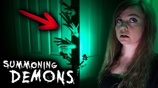 Playing the CLOSET GAME | Scary Paranormal Game at Home screenshot 5