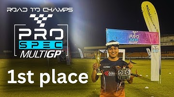 1st place at the Australian MultiGP Prospec Wildcard Event!