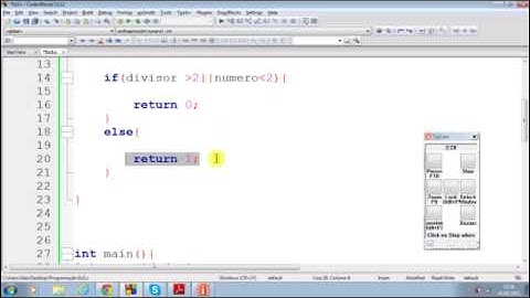 Verificar números primos em C